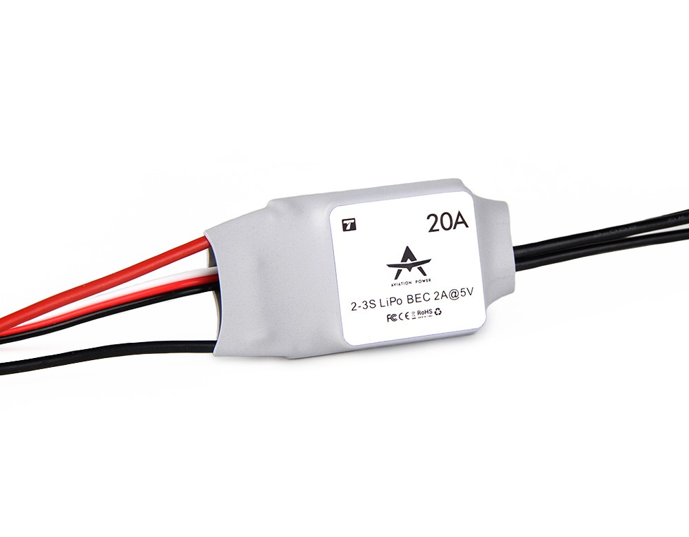 AT20A 2-3S Fixed Wing Airplane ESC